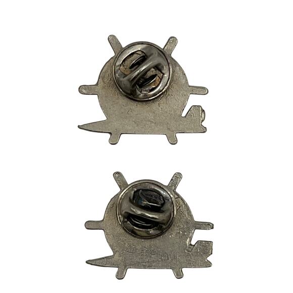 VTG Seattle Seafair Speedboat Races U-74 Button Pin 1” Metal Boat Wheel Lot of 2 - Picture 2 of 3